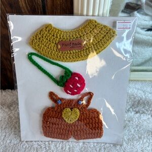 Out fit will fit Labubu 3 pieces set Handmade New color Multi